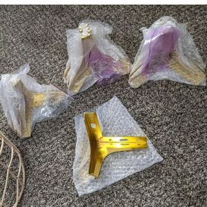 4 inch Gold color furniture/riser legs